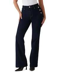 Guess Women's New Faye High-Rise Bootcut Jeans