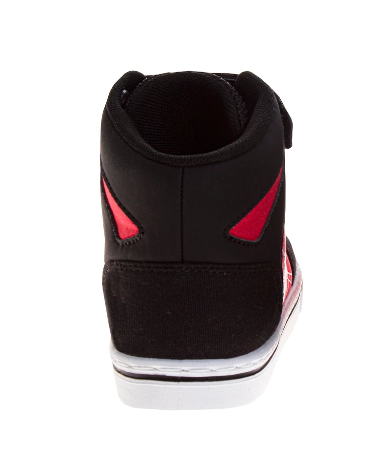 Spider-Man Little and Big Boys High Top Sneakers