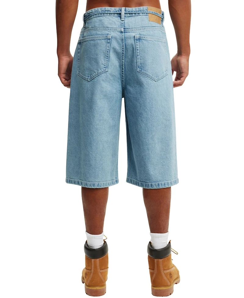 Cotton On Men's Super Baggy Jean Shorts