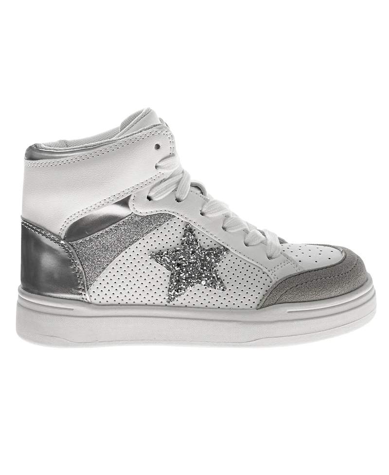 Kensie Girl Little and Big Girls High Top Sneakers