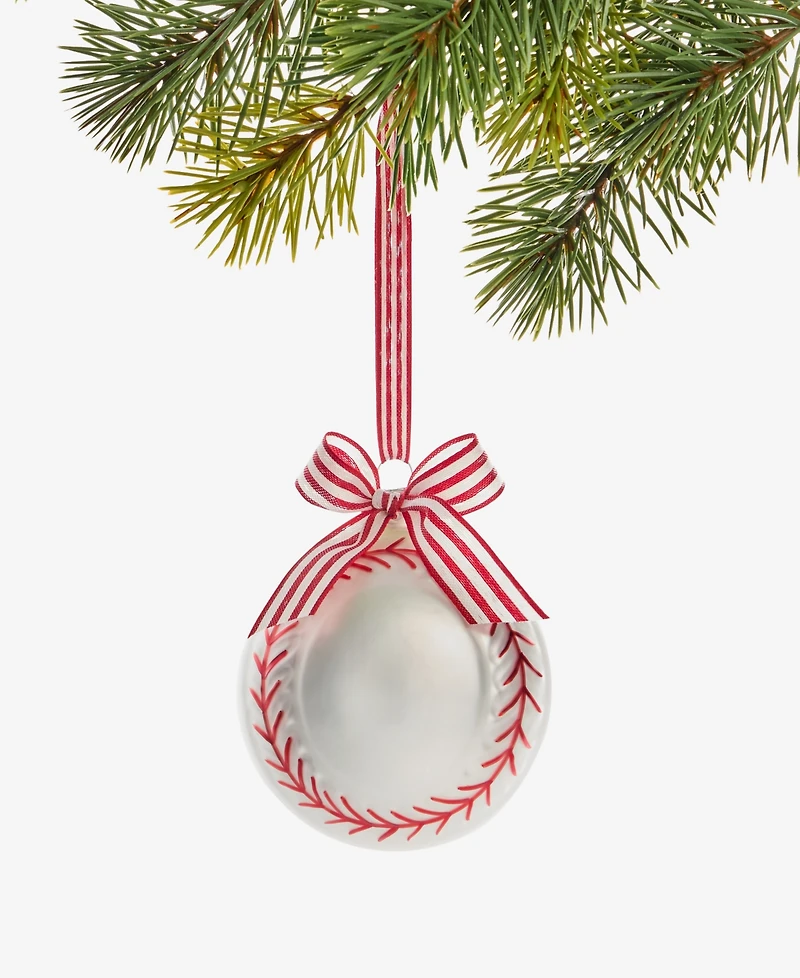 Holiday Lane Sports Baseball Ornament, Macy's Exclusive