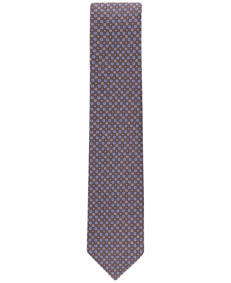 Tommy Hilfiger Men's Paris Square-Pattern Tie