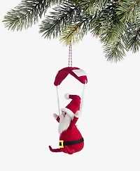 Holiday Lane Tiny Tidings Parachute Santa Ornament, Macy's Exclusive