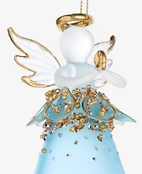 Holiday Lane Blessed Glass Ombre Angel Ornament, Macy's Exclusive