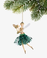 Holiday Lane Enchanted Forest Winged Fairy Ornament, Macy's Exclusive