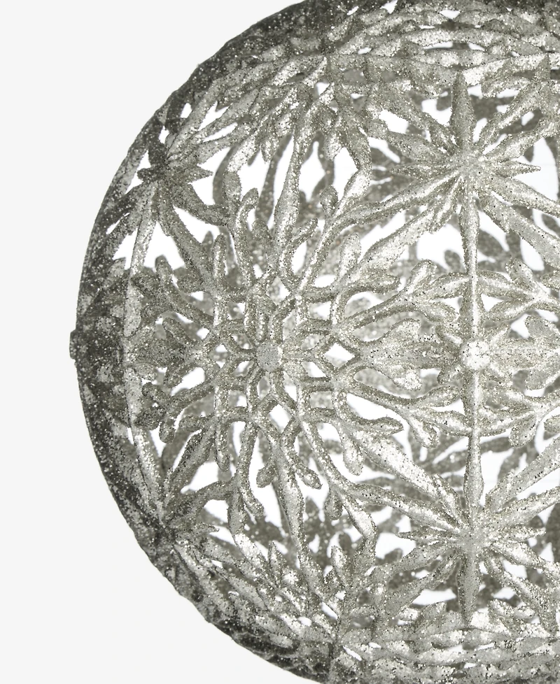 Holiday Lane Gilded Glamour Glitter Ball Ornament, Macy's Exclusive