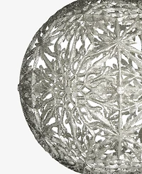 Holiday Lane Gilded Glamour Glitter Ball Ornament, Macy's Exclusive