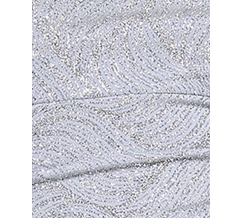 Emerald Sundae Juniors' Glitter-Print Ruched Mini Dress