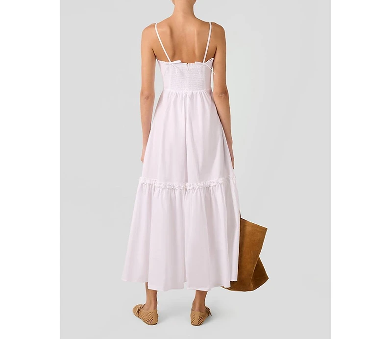 WeWoreWhat Women's Ruffle Flare Midi Dress