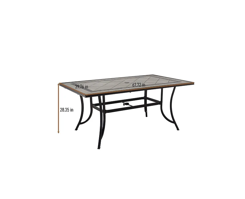 Casainc Carsten Classic Outdoor Dining Table