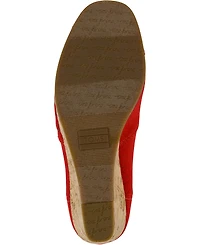 Toms Women's Slip On Wedge Sandals