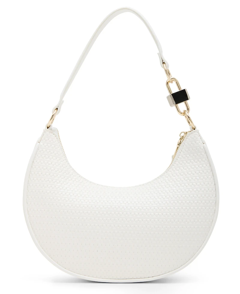 Steve Madden Lohan-w Embossed Woven Small Hobo Bag