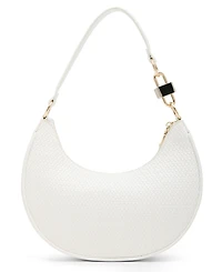 Steve Madden Lohan-w Embossed Woven Small Hobo Bag