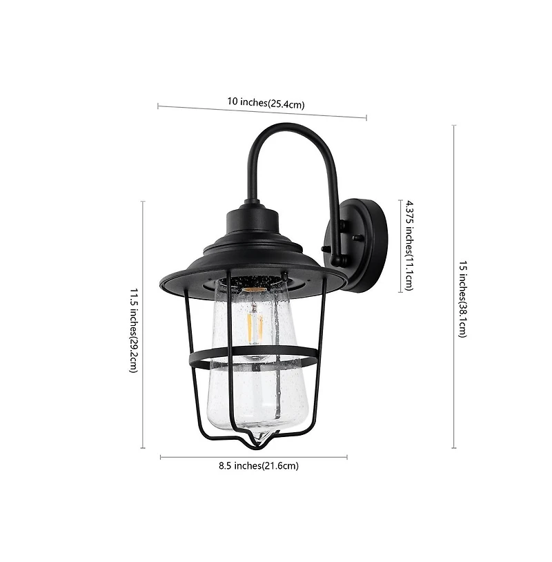 Penber 10" Outdoor Sconce