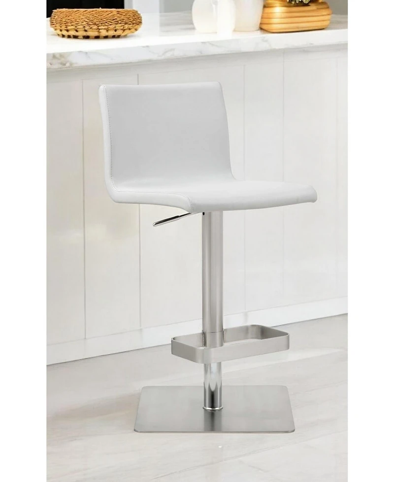 Stainless Steel Counter Height Bar Chair for Kitchen or Home Bar
