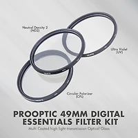 Sony E 20mm f/2.8 Lens, Black, Bundle with 49mm Digital Essentials Filter Kit and 15x15" Lens Wrap