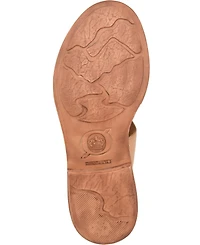 Born Women's Remo Round Toe Flat Sandals