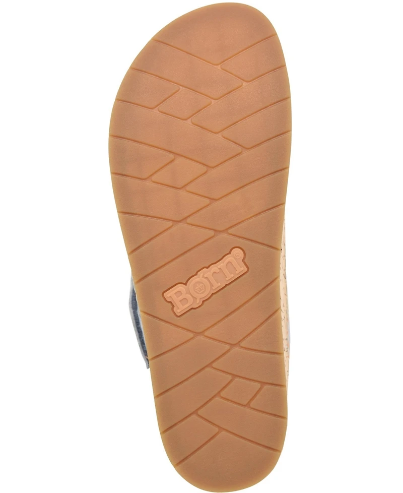 Born Women's Sloan Round Toe Wedge Sandals