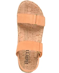 Born Women's Sloan Round Toe Wedge Sandals