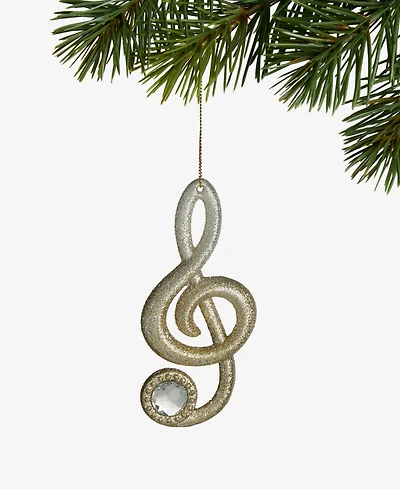 Holiday Lane Eclectic Charm Treble Clef Ornament, Macy's Exclusive