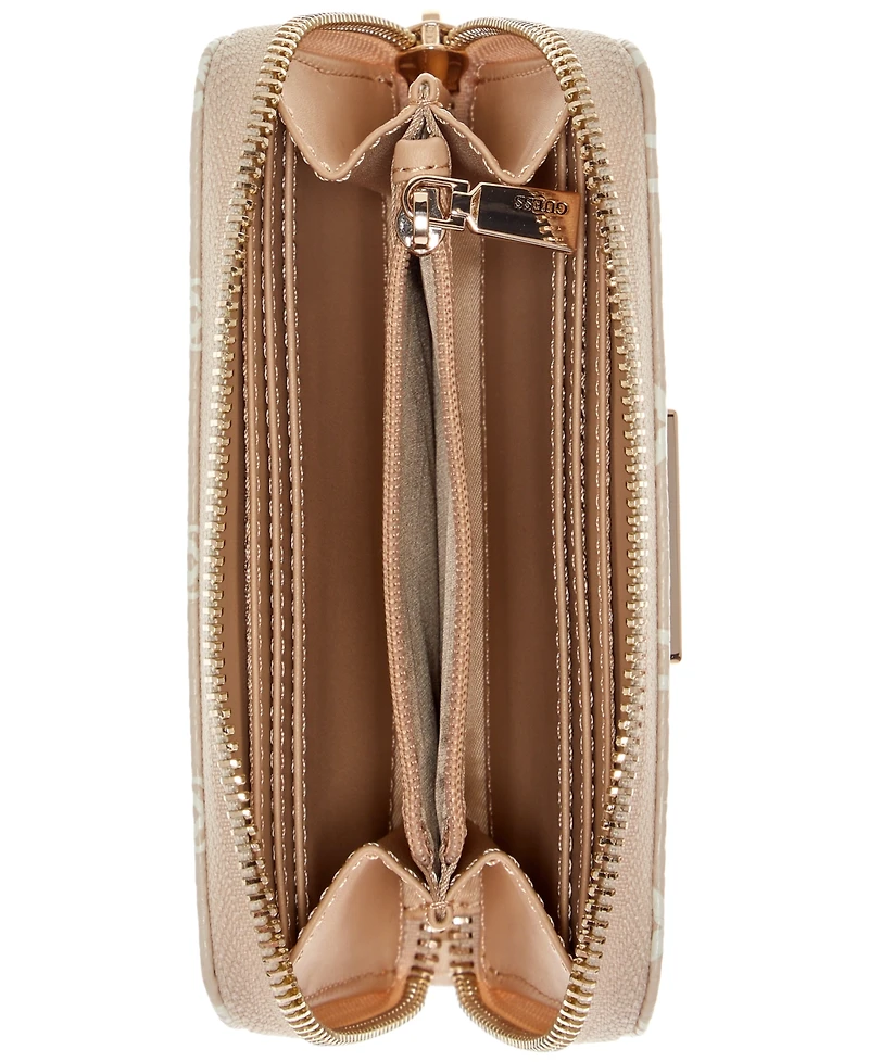 Guess Laurel Medium Zip Around Wallet