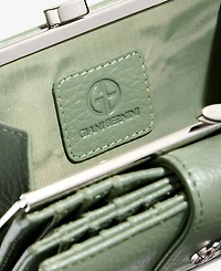 Giani Bernini Softy Leather Framed Colorblock Wallet, Created for Macy's