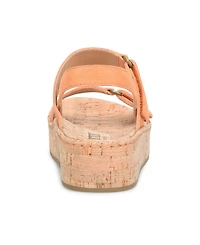 Born Women's Sloan Round Toe Wedge Sandals