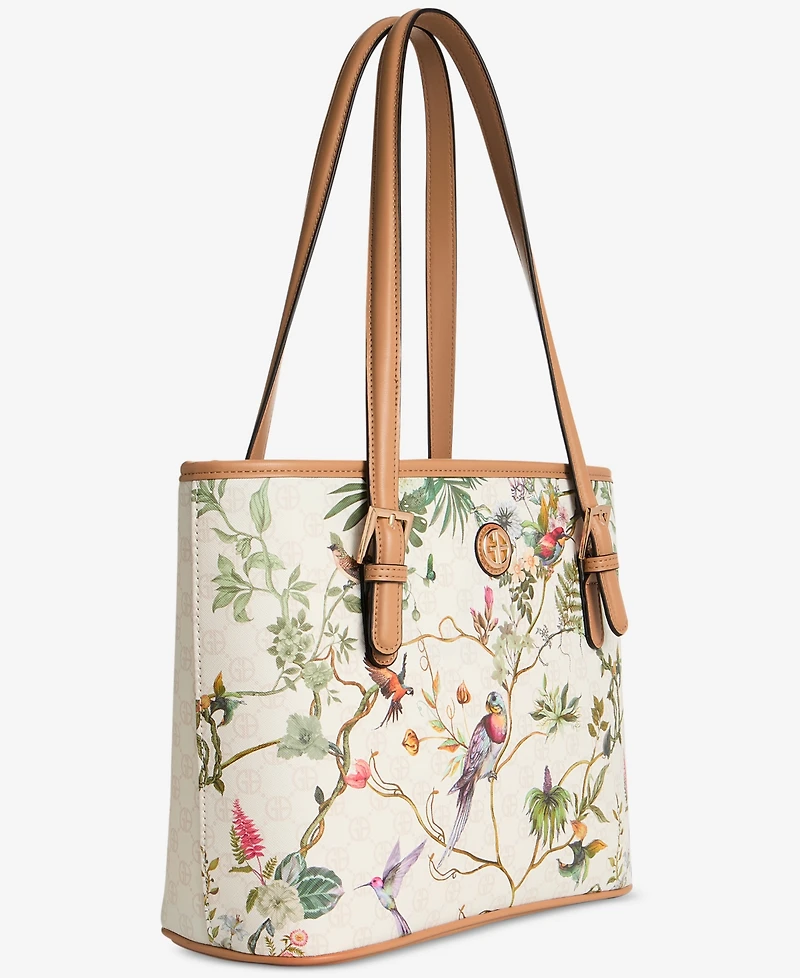 Giani Bernini Tropical Tulip Tote Bag, Exclusively at Macy's