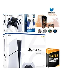 Sony Playstation 5 Slim Disc with Extra Edge Controller