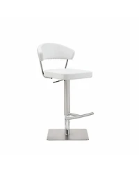 Stainless Steel Bar Chair for Kitchen Island or Home Bar Seating