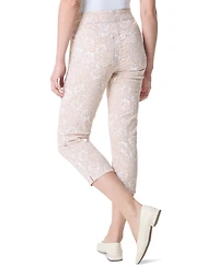 Gloria Vanderbilt Women's Shape Effect Printed Capri Pants