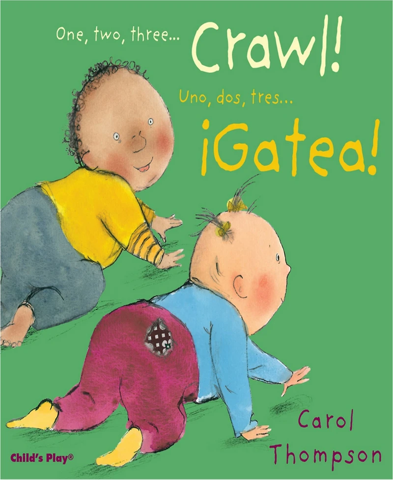 Child's Play Books Little Movers Bilingual Books, Set of 4