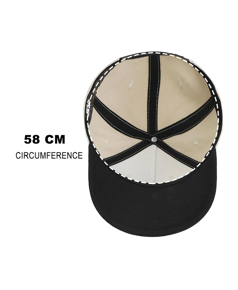 Star Wars Men's Empire White & Black A-Frame Snapback Hat