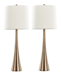 Lumisource 29" Metal Diana Table Lamp, Set of 2