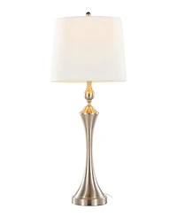 Lumisource 30" Metal Flint Table Lamp, Set of 2