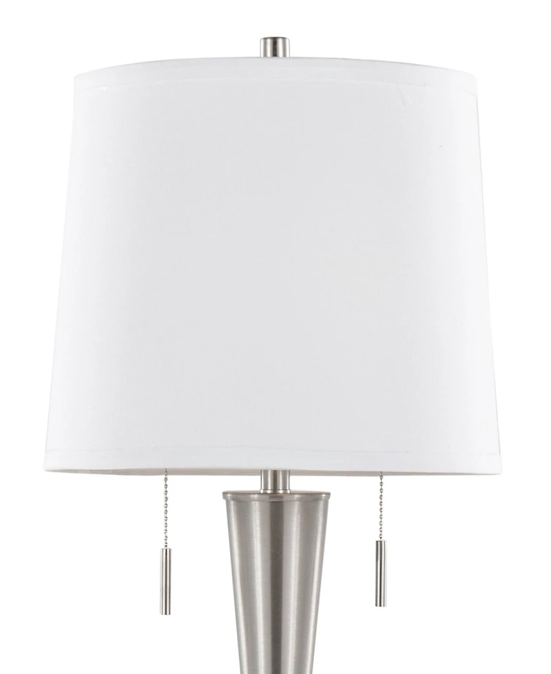 Lumisource 30.25" Metal Jules Contemporary Table Lamp, Set of 2