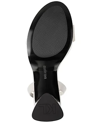 Karl Lagerfeld Paris Women's Haden Peep Toe Sandals