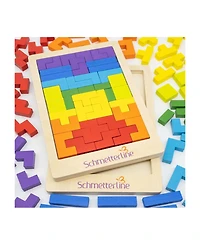Extasticks Tetralino Double Premium Wooden Puzzle