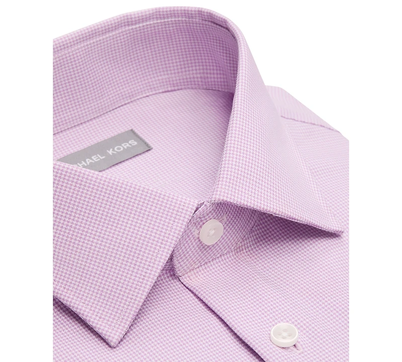 Michael Kors Men's Regular Fit Comfort Stretch Dress Shirt