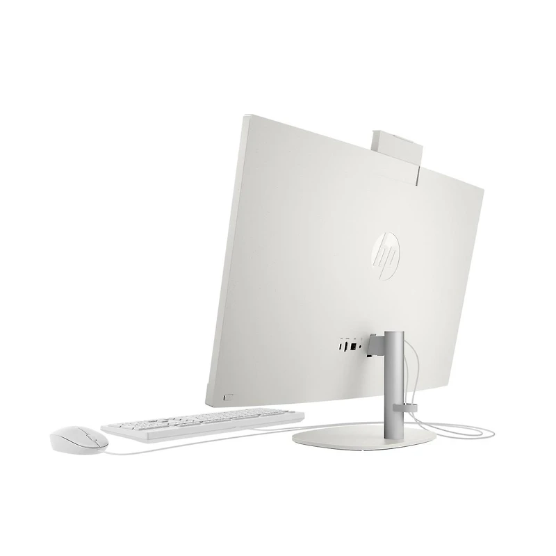 23.8" All-in-One Desktop Computer Amd Athlon Silver 7120U 8GB Ram 256 Gb PCIe NVMe M.2 Ssd Storage 1920 x 1080FHD - Shell White