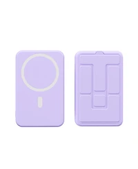 10000mAh Portable Magnetic Wireless Charge Power Bank w/ Phones Stand