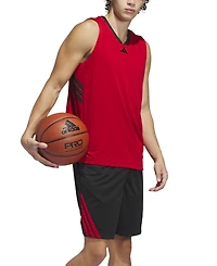 adidas Men's Bball Logo Graphic Tank Top