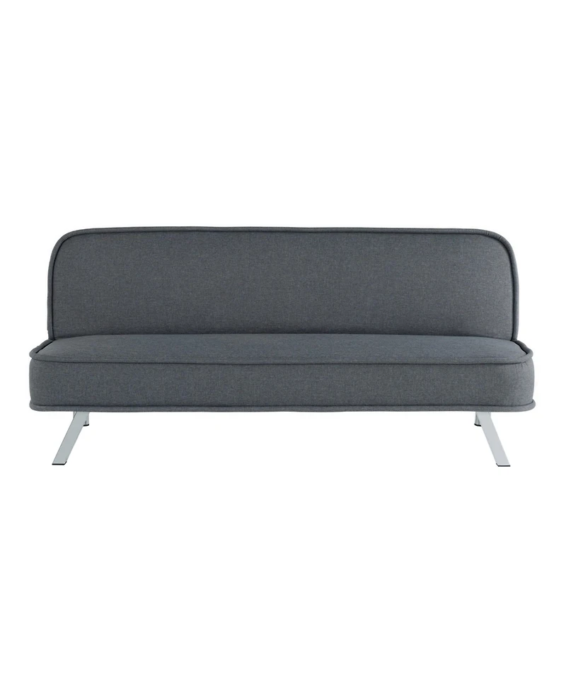 Serta 66.1" Polyester Trinity Convertible Futon