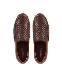 Bruno Magli Men's Livorno Woven Slip On Sneakers