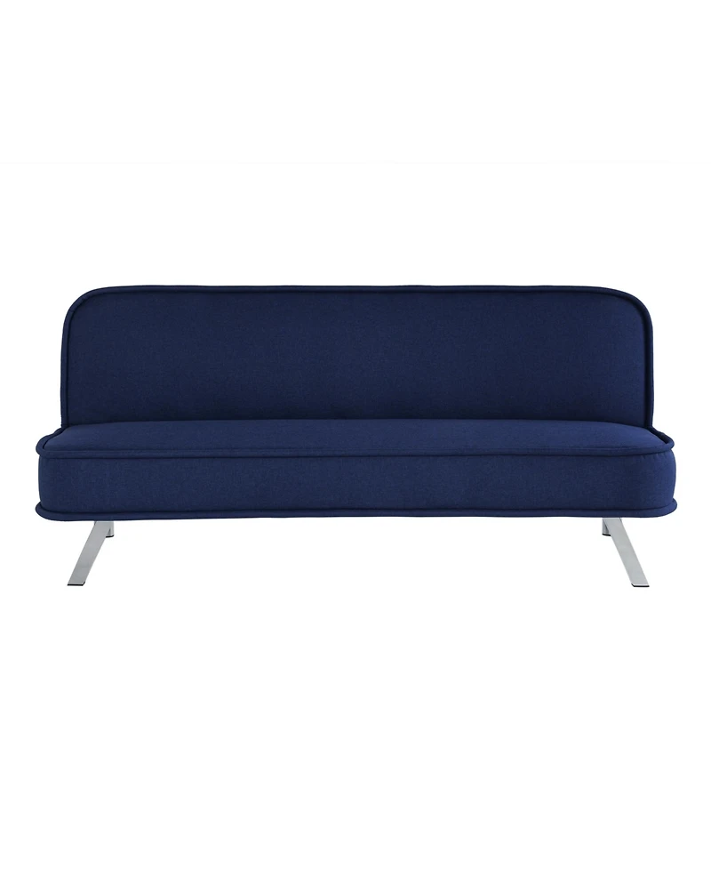 Serta 66.1" Polyester Trinity Convertible Futon