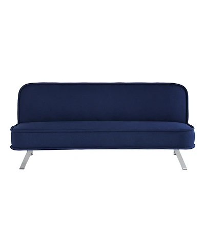Serta 66.1" Polyester Trinity Convertible Futon
