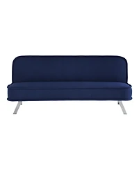 Serta 66.1" Polyester Trinity Convertible Futon