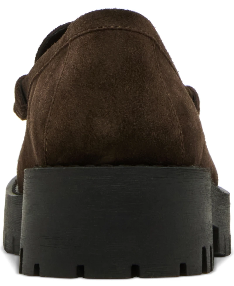 Steve Madden Women's Langsten Lug-Sole Tailored Loafers