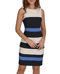 Tommy Hilfiger Women's Colorblock Sheath Dress