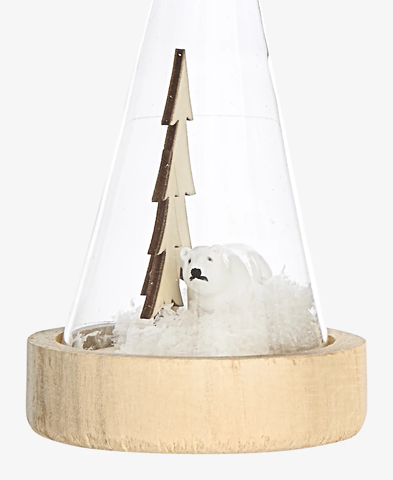 Holiday Lane Tree and Polar Bear Ornament, Macy's Exclusive